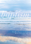 Baptism Card - Sunset Beach  (Order in 6)