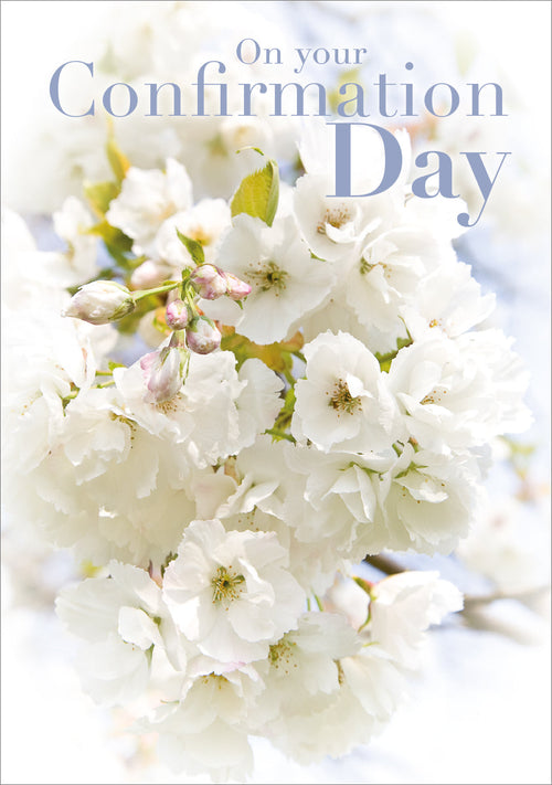 Confirmation Card - Spring Blossom  (Order in 6)