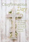 Confirmation Card - Cross and Gypsophila  (Order in 6)