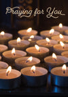 Praying For You Card - Candles  (Order in 6)