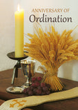 Anniversary of Ordination Card - Table  (Order in 6)