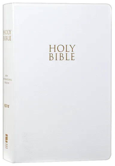 NIV Thinline Bible Giant Print Black Indexed (Red Letter Edition)