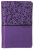 NKJV Deluxe Gift Bible Purple Red Letter Edition