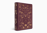 ESV Illuminated™ Bible, Art Journaling Edition TruTone®, Burgundy