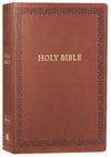 NKJV Holy Bible Soft Touch Edition Brown (Black Letter Edition)