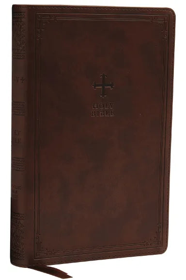 NKJV Holy Bible Soft Touch Edition Brown (Black Letter Edition)