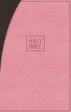 NIV Premium Gift Bible Pink/Brown Indexed (Red Letter Edition)