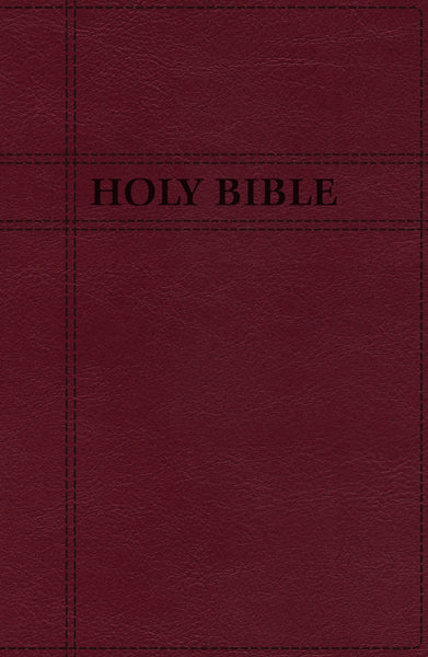 NIV Premium Gift Bible Burgundy Indexed (Red Letter Edition)