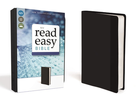 NIV Holy Bible Soft Touch Edition Black (Black Letter Edition)