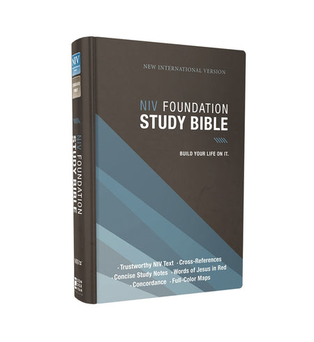 The KJV Study Bible: Atlas Edition, Thumb Indexed [Taupe & Denim Crosshatch]