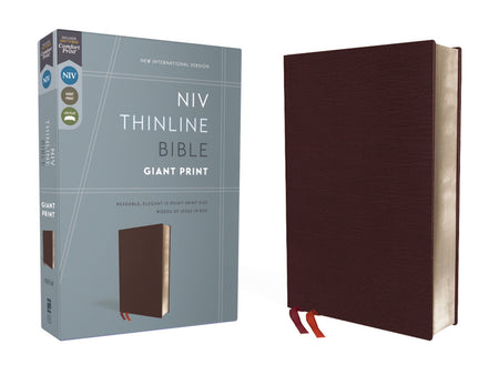 NLT Giant Print Premium Value Bible, Filament Enabled (LeatherLike, Black)