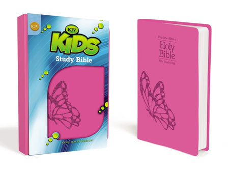 KJV, Kids Study Bible, Leathersoft, Blue