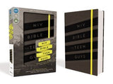 NIV, Bible for Teen Guys, Leathersoft, Charcoal, Elastic Closure:  Building Faith, Wisdom and Strength