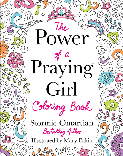 THE POWER OF A PRAYING GIRL COLORING BOOK