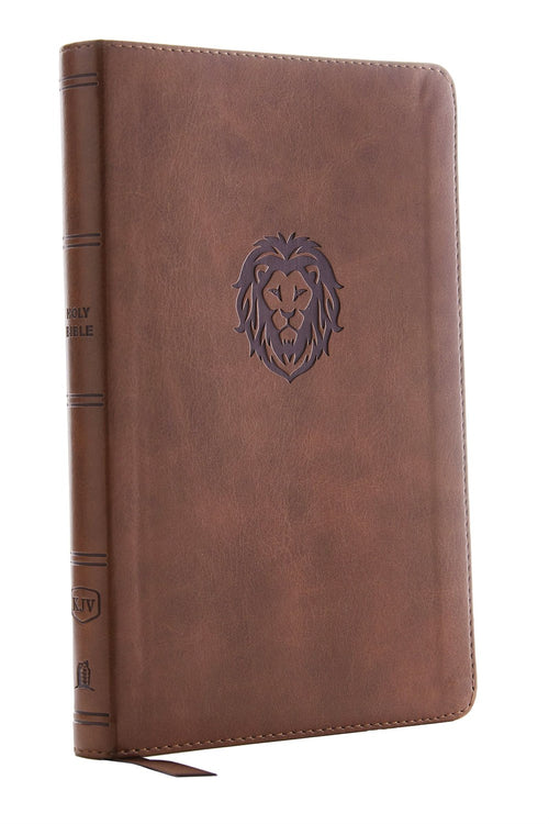 KJV Holy Bible: Thinline Youth Edition, Brown Leathersoft, Red Letter, Comfort Print: King James Version : Holy Bible, King James Version