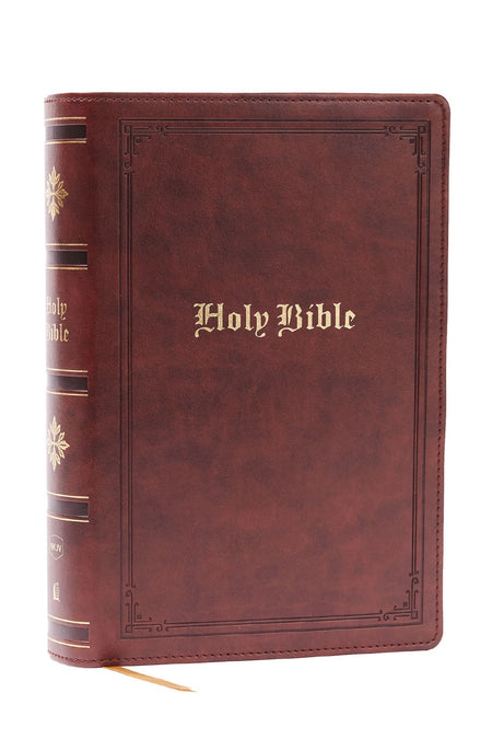 NLT Giant Print Bible, Filament Enabled (LeatherLike, Cranberry Flourish, Indexed, Red Letter)  (Large type / large print)