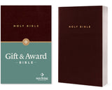 Gift and Award Bible NLT (Imitation Leather, Burgundy/maroon, Red Letter)