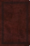 ESV VALUE COMPACT BIBLE - TruTone, Mahogany, Border