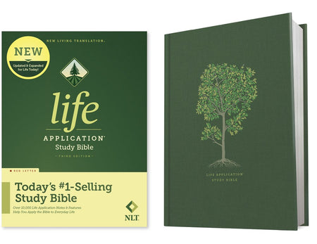 NLT Chronological Life Application Study Bible, Second Edition (LeatherLike, Ebony Leaf)