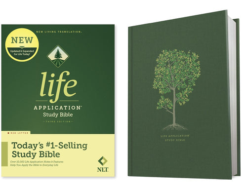 NLT Life Application Study Bible, Third Edition (Hardcover, Red Letter)