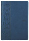 NLT Premium Gift Bible Blue (Red Letter Edition)