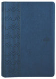 NLT Premium Gift Bible Blue (Red Letter Edition)
