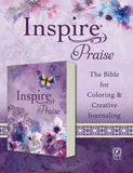 Inspire PRAISE Bible NLT (Softcover) : The Bible for Coloring & Creative Journaling