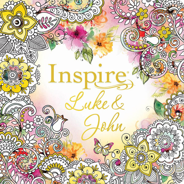 Inspire: Luke & John (Softcover) : Coloring & Creative Journaling through Luke & John