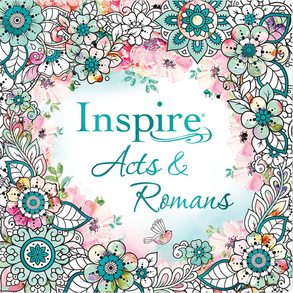 Inspire: Acts & Romans (Softcover) : Coloring & Creative Journaling through Acts & Romans