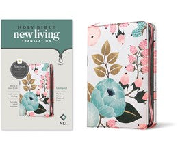 NLT Large Print Premium Value Thinline Bible, Filament Enabled (LeatherLike, Eucalyptus Teal)