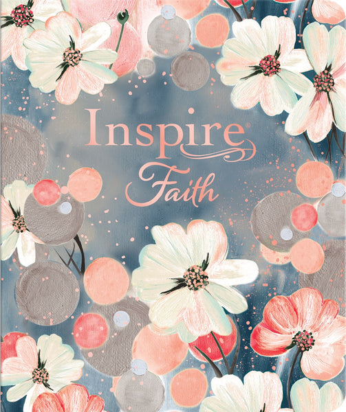 Inspire FAITH Bible NLT, Filament Enabled (LeatherLike, Watercolor Garden) : The Bible for Coloring & Creative Journaling