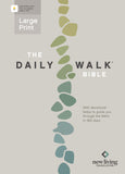The Daily Walk Bible Large Print NLT, Filament Enabled (Softcover)