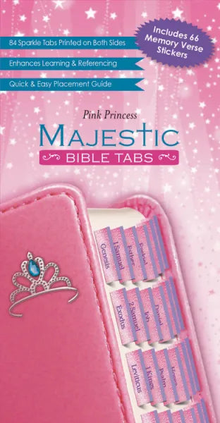 Pink and Blue Old and New Testament Bible Index Tabs