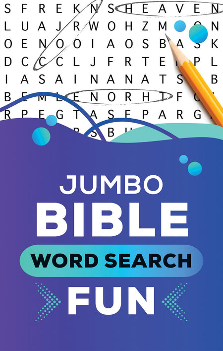 Bible Brain Puzzles: Large Print Word Searches