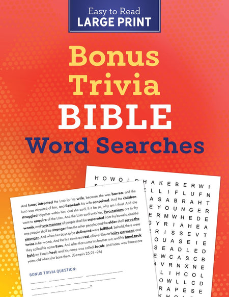 Bible Crosswords, Large Print Vol. 2