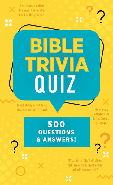 Bible Trivia Quiz : 500 Questions and Answers!