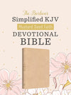 Mustard Seed Faith Devotional Bible--Barbour SKJV [Beige Polka Dots]