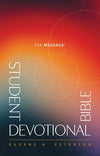 The Message Student Devotional Bible (Softcover)