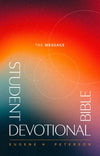 The Message Student Devotional Bible (Hardcover)