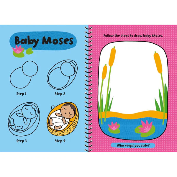 HOW TO DRAW WIPE CLEAN BOOK - BIBLE