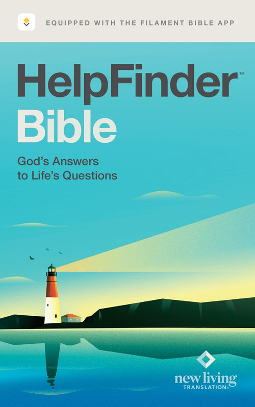 NLT Helpfinder Bible, Filament Enabled (Red Letter Edition) - KI GIFTS