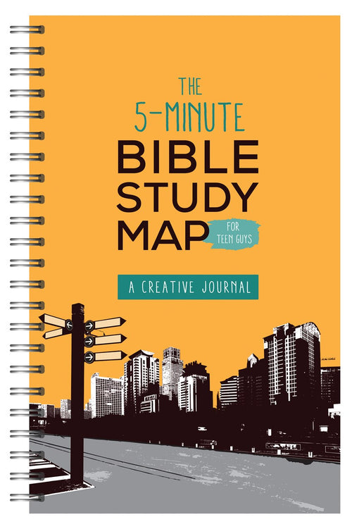 The 5-Minute Bible Study Map for Teen Guys:  A Creative Journal