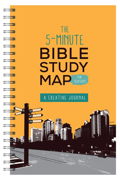 The 5-Minute Bible Study Map for Teen Guys:  A Creative Journal