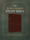 The King James Study Bible: Featuring 1-Minute Commentary on Key People, Places, Events, and Ideas [Men's cover]