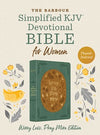 Simplified KJV Devotional Bible for Women (Indexed, Red Letter Edition)