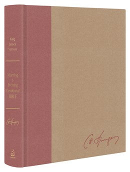 Charles Spurgeon’s Morning & Evening Devotional Bible KJV [Rose Gold & Sand Signature]: Featuring the Complete Text of the Classic Twice-a-Day Devotional