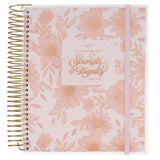 2027 Strength and Dignity 18-Month Spiral Planner with Elastic Closure - Proverbs 31:25