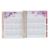 2027 Strength and Dignity 18-Month Spiral Planner with Elastic Closure - Proverbs 31:25
