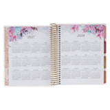 2027 Strength and Dignity 18-Month Spiral Planner with Elastic Closure - Proverbs 31:25