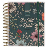 2027 Be Still and Know 18-Month Planner with Elastic Closure - Psalm 46:10